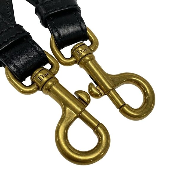 DIOR/ChristianDior - White Black Multi Jacquard Leather 17 772-063025 - Picture 5 of 6